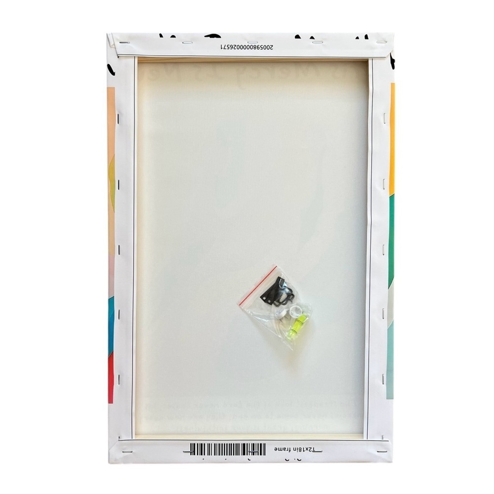 Colorful Mercy Christian Art Print, 12”x18” Wrapped Canvas - Picture 4 of 7